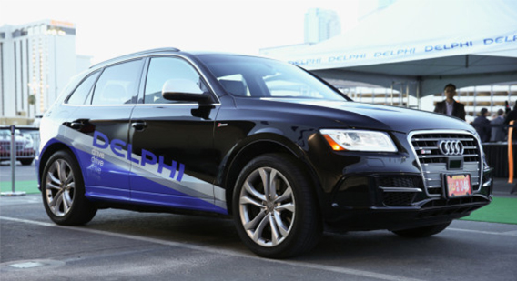 voiture autonome Delphi